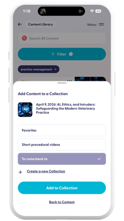 vital_Content_Save to Collection