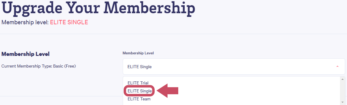 How to apply for the free Student ELITE Membership?