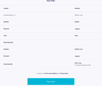 How to apply for the free Student ELITE Membership?